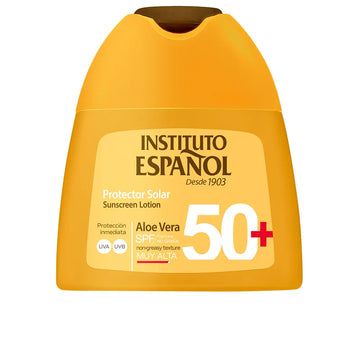 INSTITUTO ESPAÑOL-Loção protetora solar ALOE VERA FPS50+ 100 ml-DrShampoo - Perfumaria e Cosmética Image principale du produit