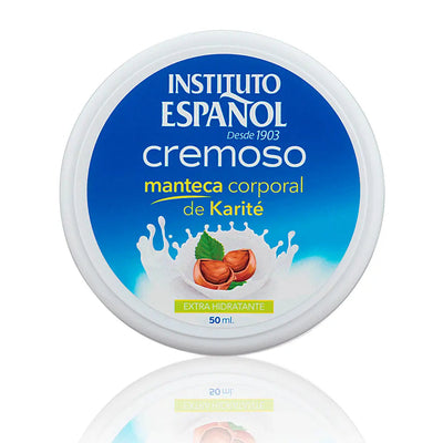 INSTITUTO ESPAÑOL-MANTEIGA DE KARITÊ Manteiga Corporal Cremosa 50 ml-DrShampoo - Perfumaria e Cosmética