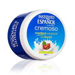 INSTITUTO ESPAÑOL-MANTEIGA DE KARITÊ Manteiga corporal cremosa 400 ml-DrShampoo - Perfumaria e Cosmética