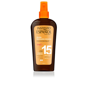 INSTITUTO ESPAÑOL-Óleo de Bronzeamento Intensivo spray SPF15 250 ml.-DrShampoo - Perfumaria e Cosmética Imagem principal do produto