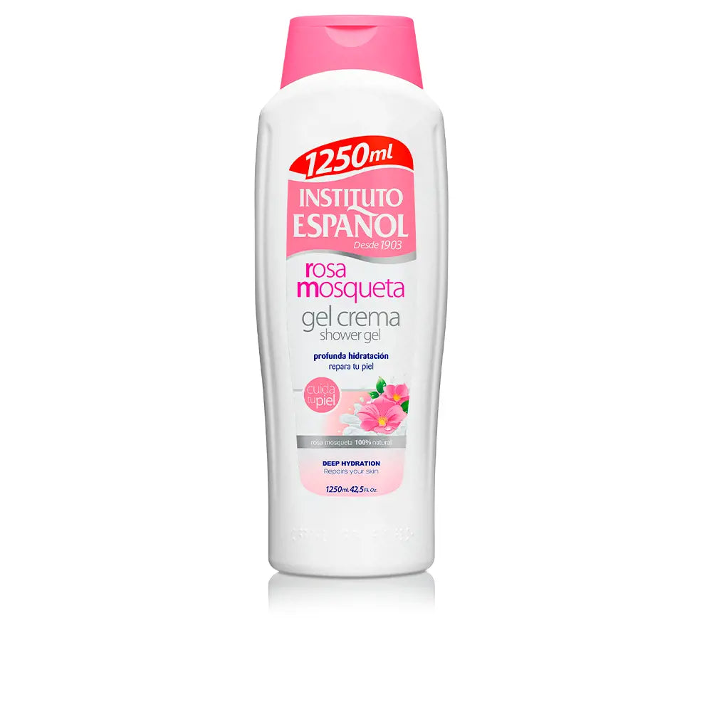INSTITUTO ESPAÑOL-ROSEHIP gel creme de banho 1250 ml-DrShampoo - Perfumaria e Cosmética
