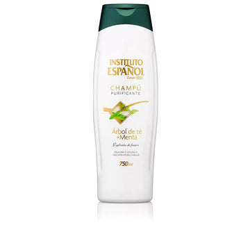 INSTITUTO ESPAÑOL-SHAMPOO PURIFICANTE tea tree + menta 750 ml-DrShampoo - Perfumaria e Cosmética Main image