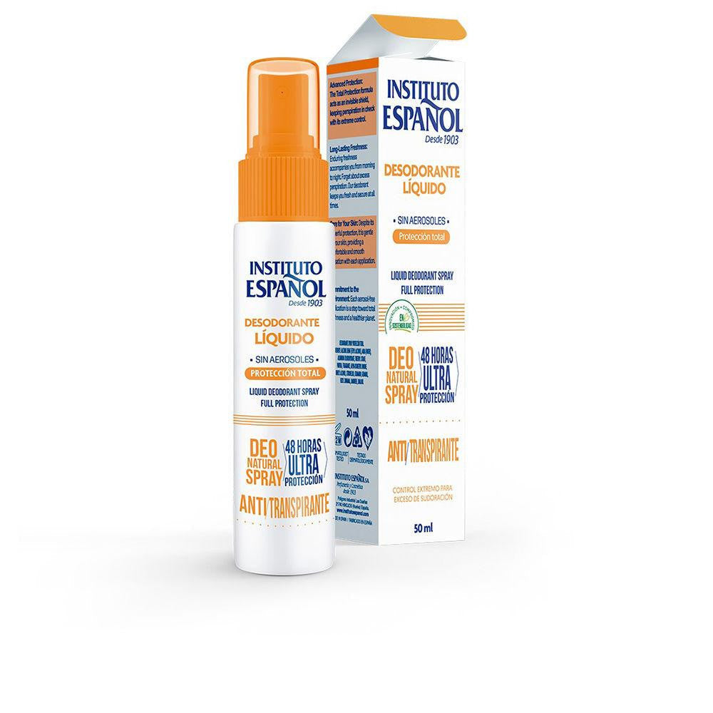 INSTITUTO ESPAÑOL-TOTAL PROTECTION liquid deodorant spray 50 ml-DrShampoo - Perfumaria e Cosmética