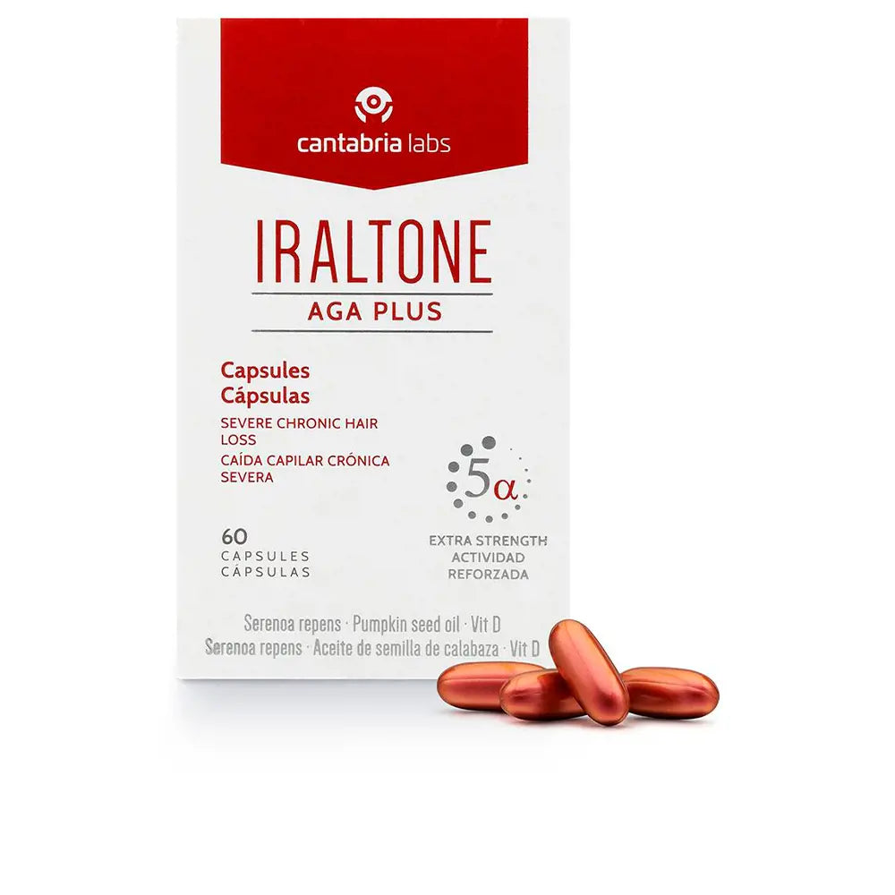 IRALTONE-AGA PLUS cápsulas 60u-DrShampoo - Perfumaria e Cosmética