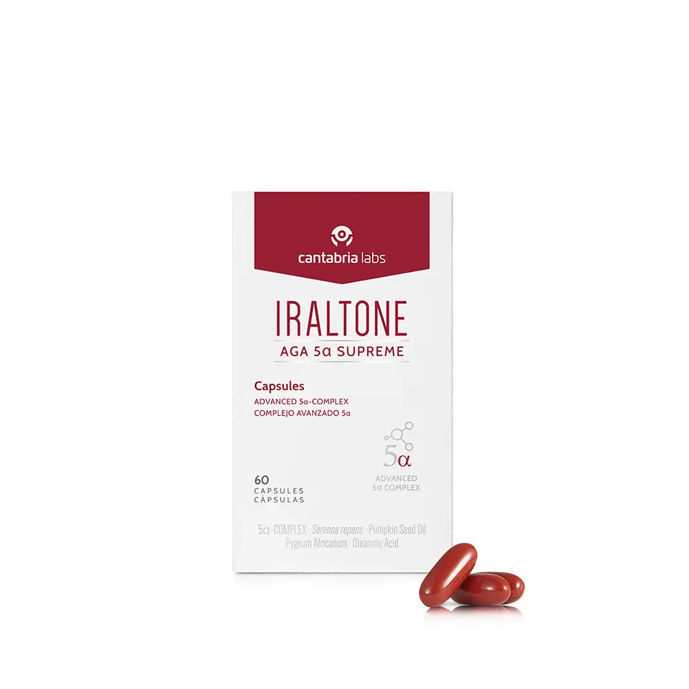 IRALTONE-IRALTONE AGA 5-ALFA SUPREME cápsulas 60 u.-DrShampoo - Perfumaria e Cosmética