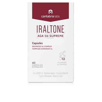 IRALTONE-IRALTONE AGA 5-ALFA SUPREME cápsulas 60 u.-DrShampoo - Perfumaria e Cosmética Imagem principal do produto