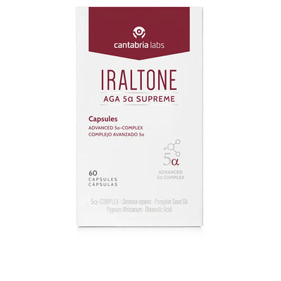 IRALTONE-IRALTONE AGA 5-ALFA SUPREME cápsulas 60 u.-DrShampoo - Perfumaria e Cosmética