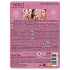 IROHA-100% ALGODÃO FACE & NECK MASK colágeno antiidade 1 uso-DrShampoo - Perfumaria e Cosmética