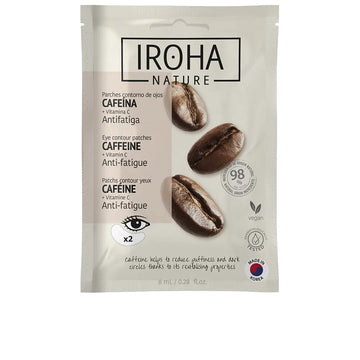 IROHA-Adesivos para contorno dos olhos com cafeína 8 ml-DrShampoo - Perfumaria e Cosmética Imagem principal do produto