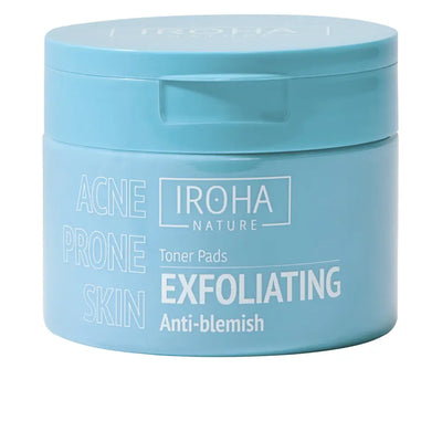 IROHA-Discos tônicos esfoliantes para pele com tendência a acne 50 u-DrShampoo - Perfumaria e Cosmética