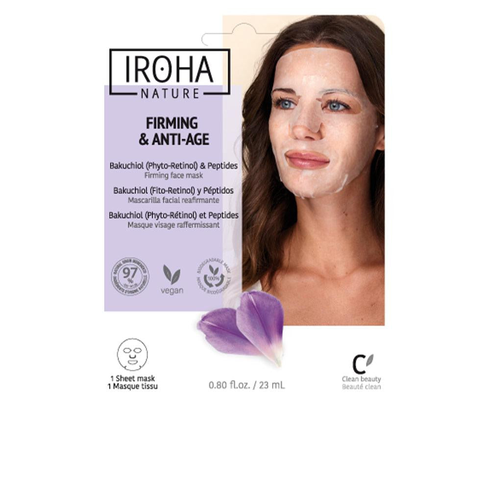 IROHA-FIRMING & ANTI-AGE backuchiol & peptídeos máscara facial reafirmante 2-DrShampoo - Perfumaria e Cosmética