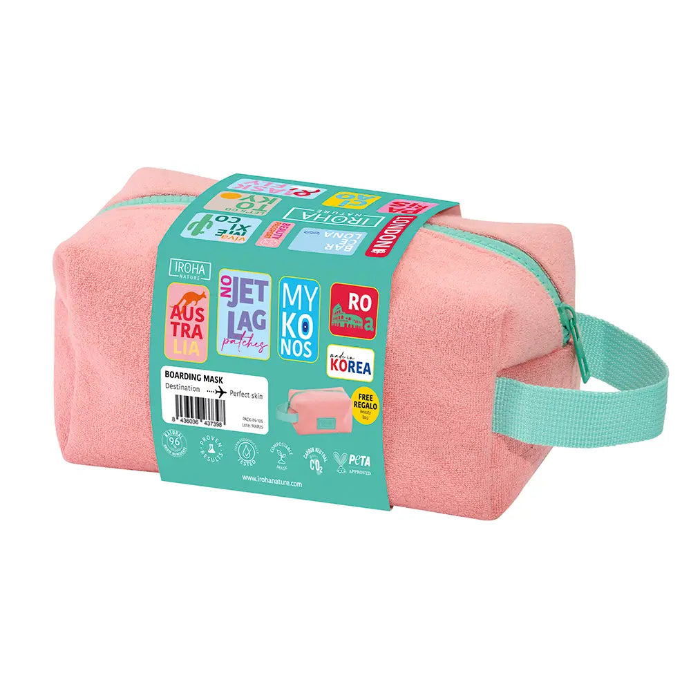 IROHA-KIT DE VIAGEM ESTOJO DE CUIDADOS COM A PELE 5 pcs.-DrShampoo - Perfumaria e Cosmética