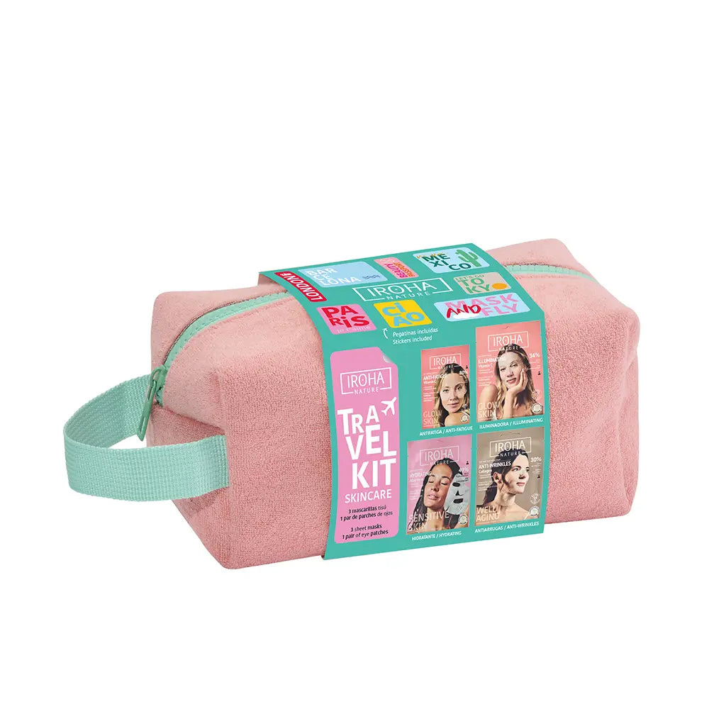 IROHA-KIT DE VIAGEM ESTOJO DE CUIDADOS COM A PELE 5 pcs.-DrShampoo - Perfumaria e Cosmética