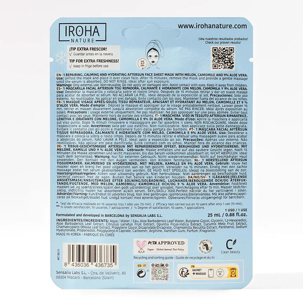 IROHA-MELON reparador acalma e hidrata-DrShampoo - Perfumaria e Cosmética