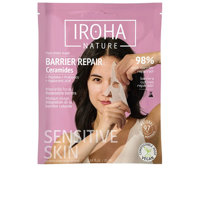 IROHA-Máscara facial REPAIR BARRIER 1 unidade-DrShampoo - Perfumaria e Cosmética
