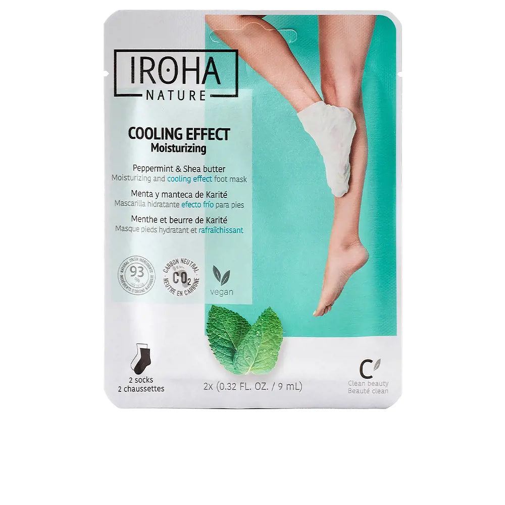 IROHA-PEPPERMINT relax mask meias para os pés 1 unidade-DrShampoo - Perfumaria e Cosmética