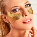 IROHA-Patches oculares de tecido GOLD firmeza extra 2 unid.-DrShampoo - Perfumaria e Cosmética