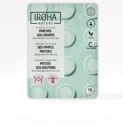 IROHA-SOS manchas de espinhas 18 u-DrShampoo - Perfumaria e Cosmética