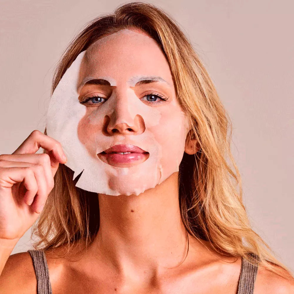 IROHA-TISSUE MASK hidratante aloe vera + chá verde + ginseng + HA-DrShampoo - Perfumaria e Cosmética