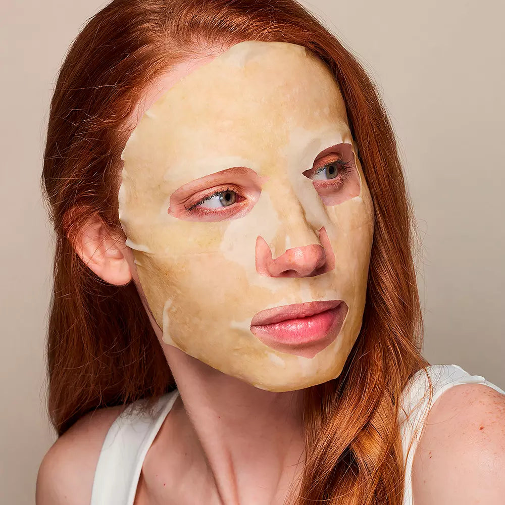 IROHA-TISSUE MASK iluminando vitamina C + HA 1 uso-DrShampoo - Perfumaria e Cosmética