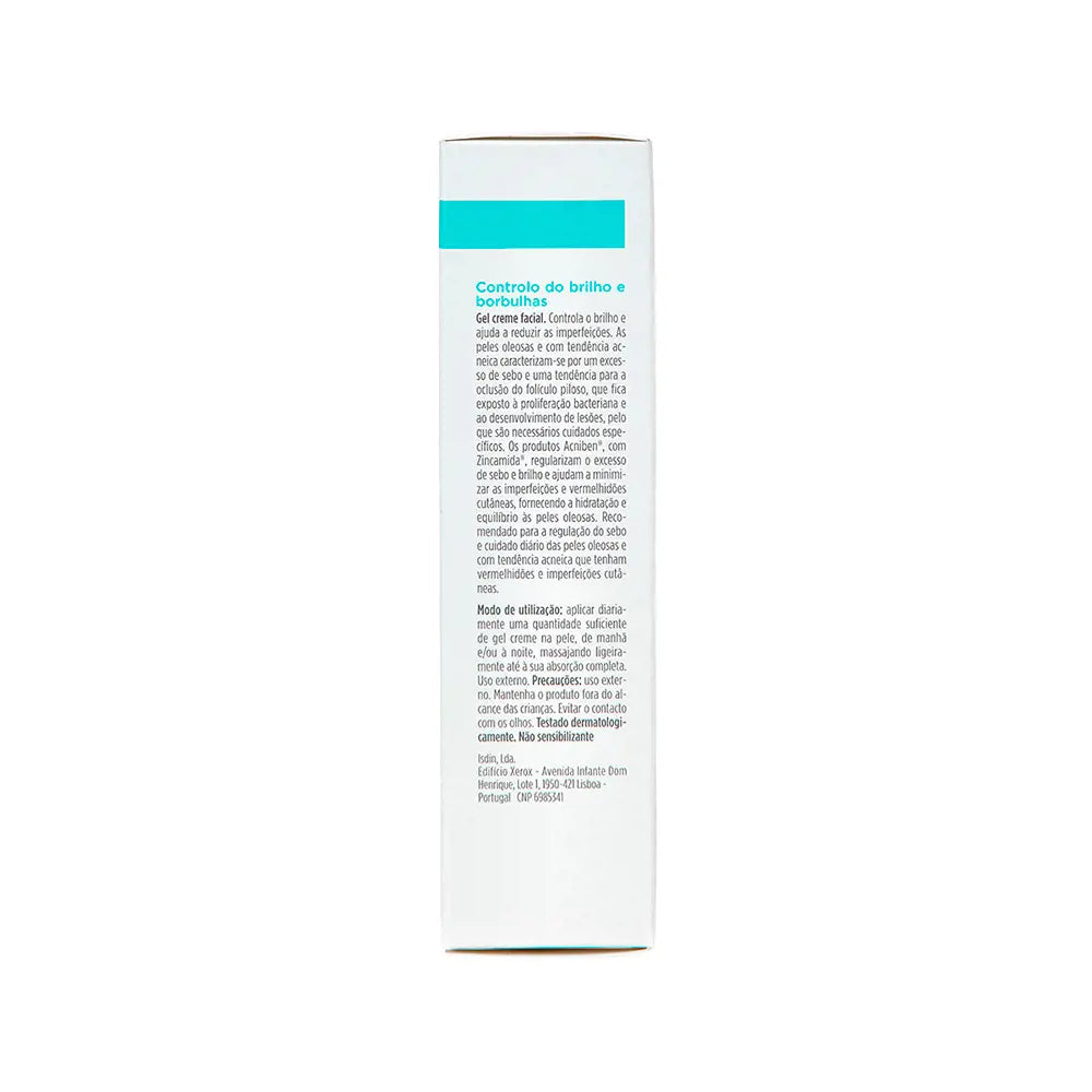 ISDIN-ACNIBEN controle de brilho e espinhas 40 ml-DrShampoo - Perfumaria e Cosmética