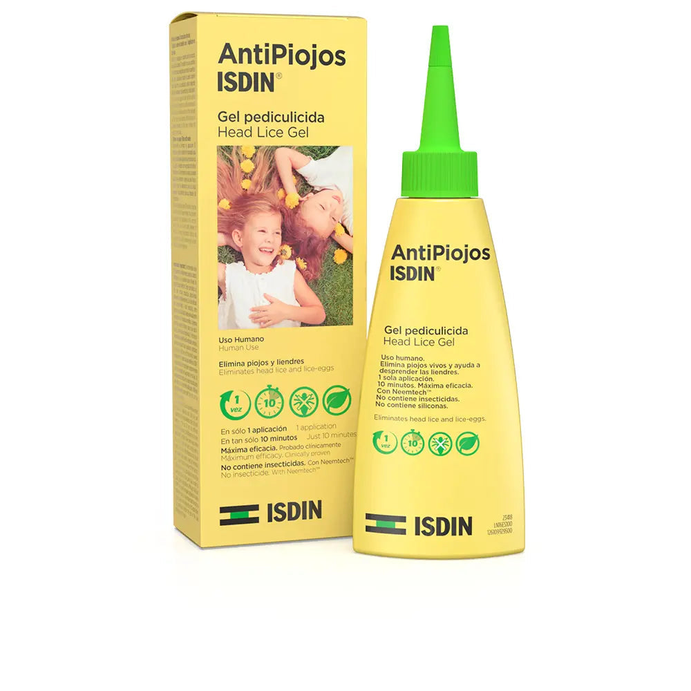 ISDIN-ANTIPIOJOS gel pediculicida 100 ml.-DrShampoo - Perfumaria e Cosmética