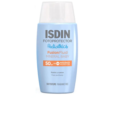 ISDIN-BABY FLUID mineral FPS50+ FOTOPROTECTOR 50 ml.-DrShampoo - Perfumaria e Cosmética