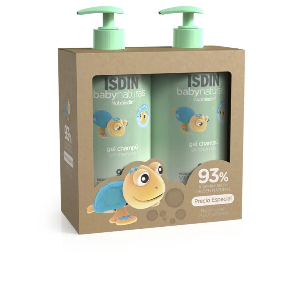 ISDIN-BABY NATURALS gel shampoo duo 2 x 750 ml-DrShampoo - Perfumaria e Cosmética