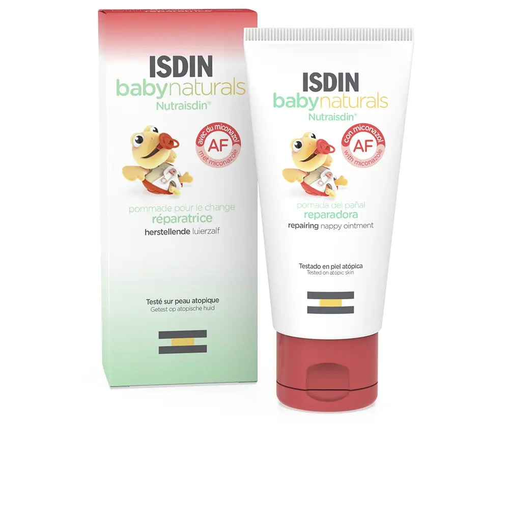 ISDIN-BABY NATURALS pomada reparadora para fraldas AF 50 ml.-DrShampoo - Perfumaria e Cosmética