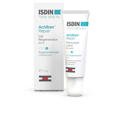 ISDIN-Bálsamo reparador e renovador labial ACNIBEN 10 ml-DrShampoo - Perfumaria e Cosmética