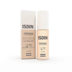 ISDIN-COVERAGE alta cobertura FPS50 10 Pérola 30 g.-DrShampoo - Perfumaria e Cosmética