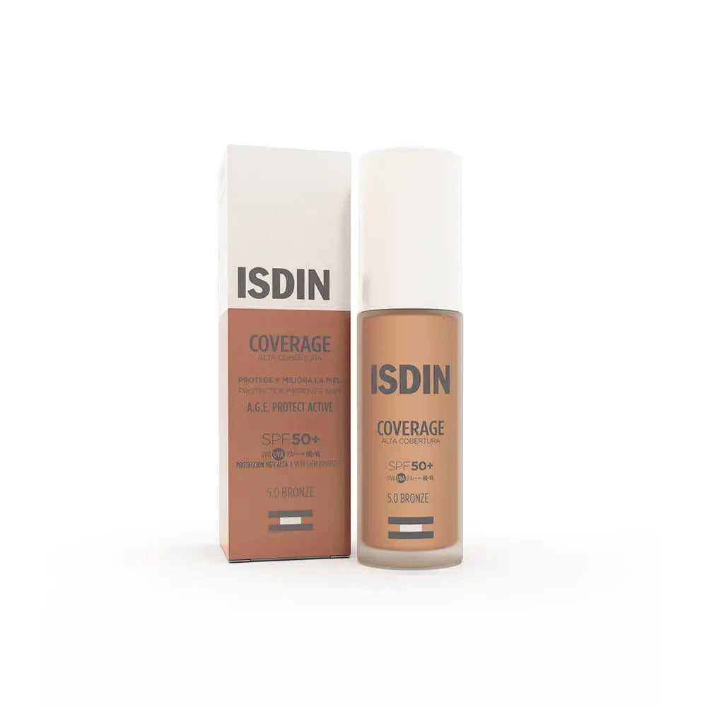 ISDIN-COVERAGE alta cobertura FPS50 50 Bronze 30 g.-DrShampoo - Perfumaria e Cosmética