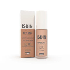 ISDIN-COVERAGE alta cobertura SPF50 40 Dourado 30 gr.-DrShampoo - Perfumaria e Cosmética