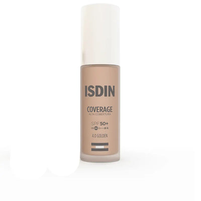 ISDIN-COVERAGE alta cobertura SPF50 40 Dourado 30 gr.-DrShampoo - Perfumaria e Cosmética