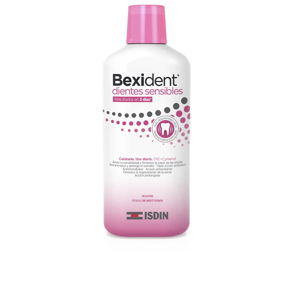 ISDIN-Colutório BEXIDENT DENTES SENSÍVEIS 500 ml-DrShampoo - Perfumaria e Cosmética