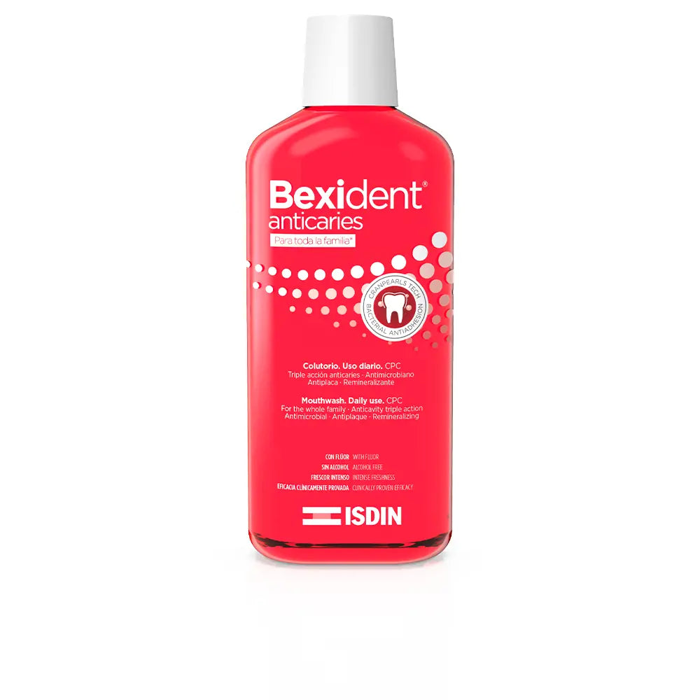 ISDIN-Colutórios BEXIDENT ANTICÁRIOS 500 ml-DrShampoo - Perfumaria e Cosmética