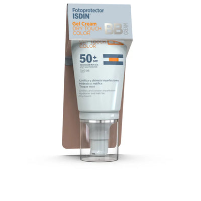 ISDIN-FOTOPROTECTOR gel cream dry touch color SPF50+ 50 ml-DrShampoo - Perfumaria e Cosmética