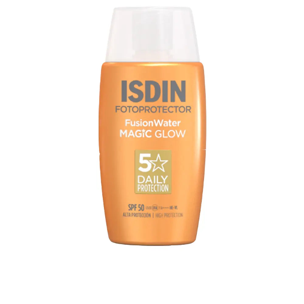 ISDIN-FOTOPROTETOR fusion water magic glow FPS50 50 ml-DrShampoo - Perfumaria e Cosmética