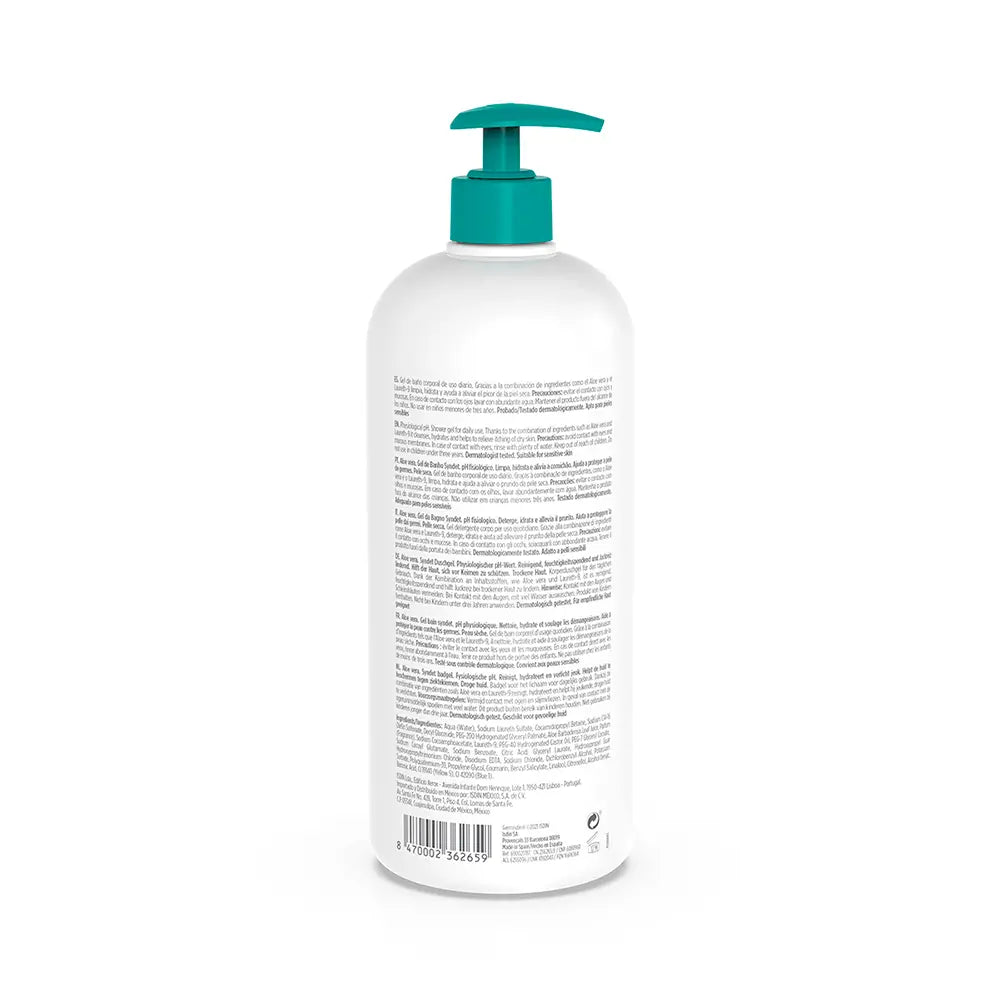 ISDIN-GERMISDIN ALOE VERA gel de banho 1000 ml-DrShampoo - Perfumaria e Cosmética