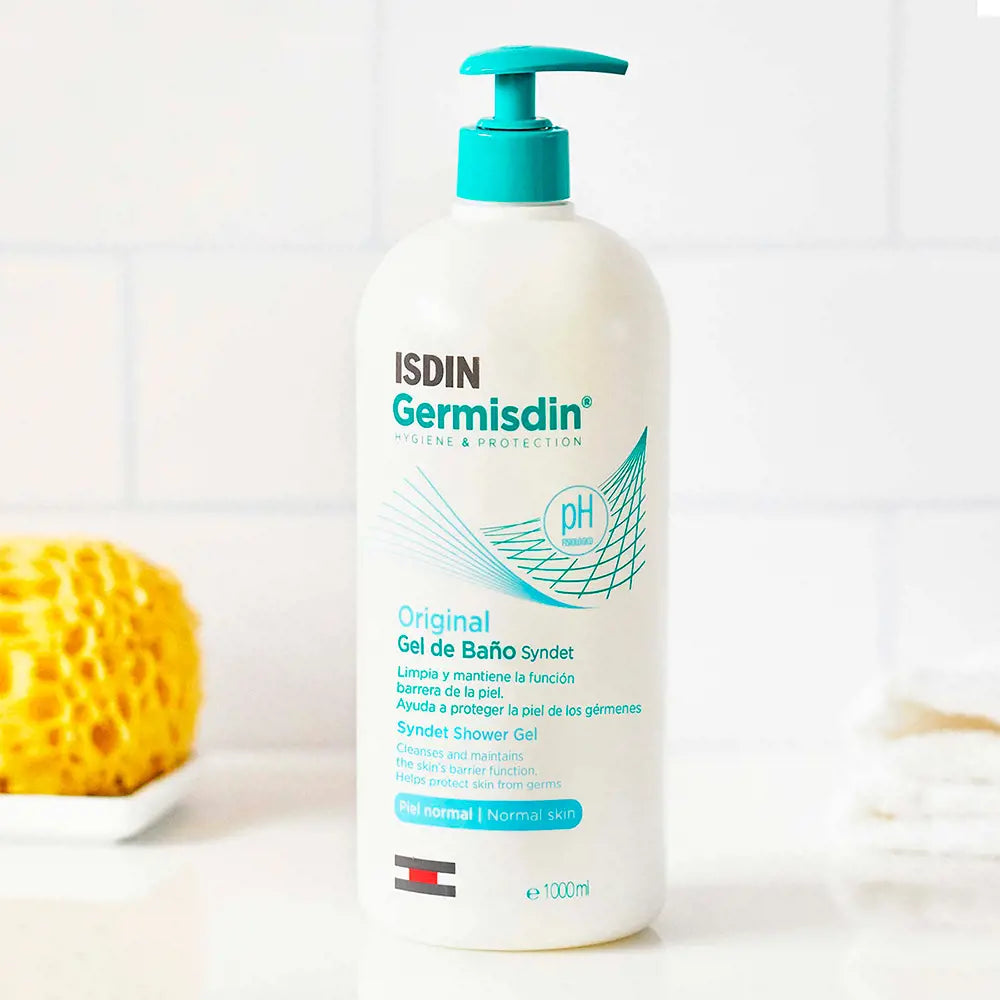 ISDIN-GERMISDIN ORIGINAL gel de banho 1000 ml-DrShampoo - Perfumaria e Cosmética