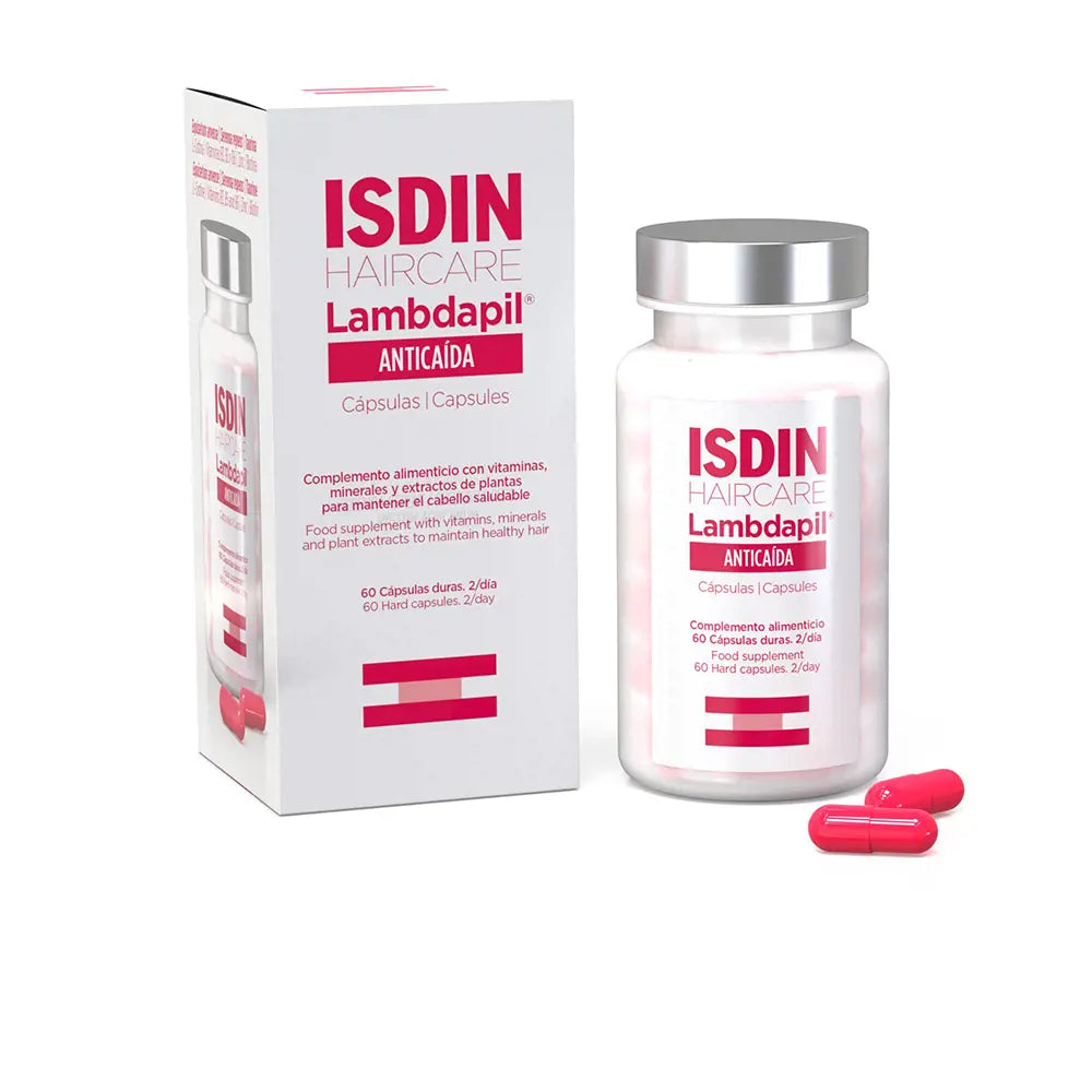 ISDIN-LAMBDAPIL anticaída cápsulas 60 u-DrShampoo - Perfumaria e Cosmética