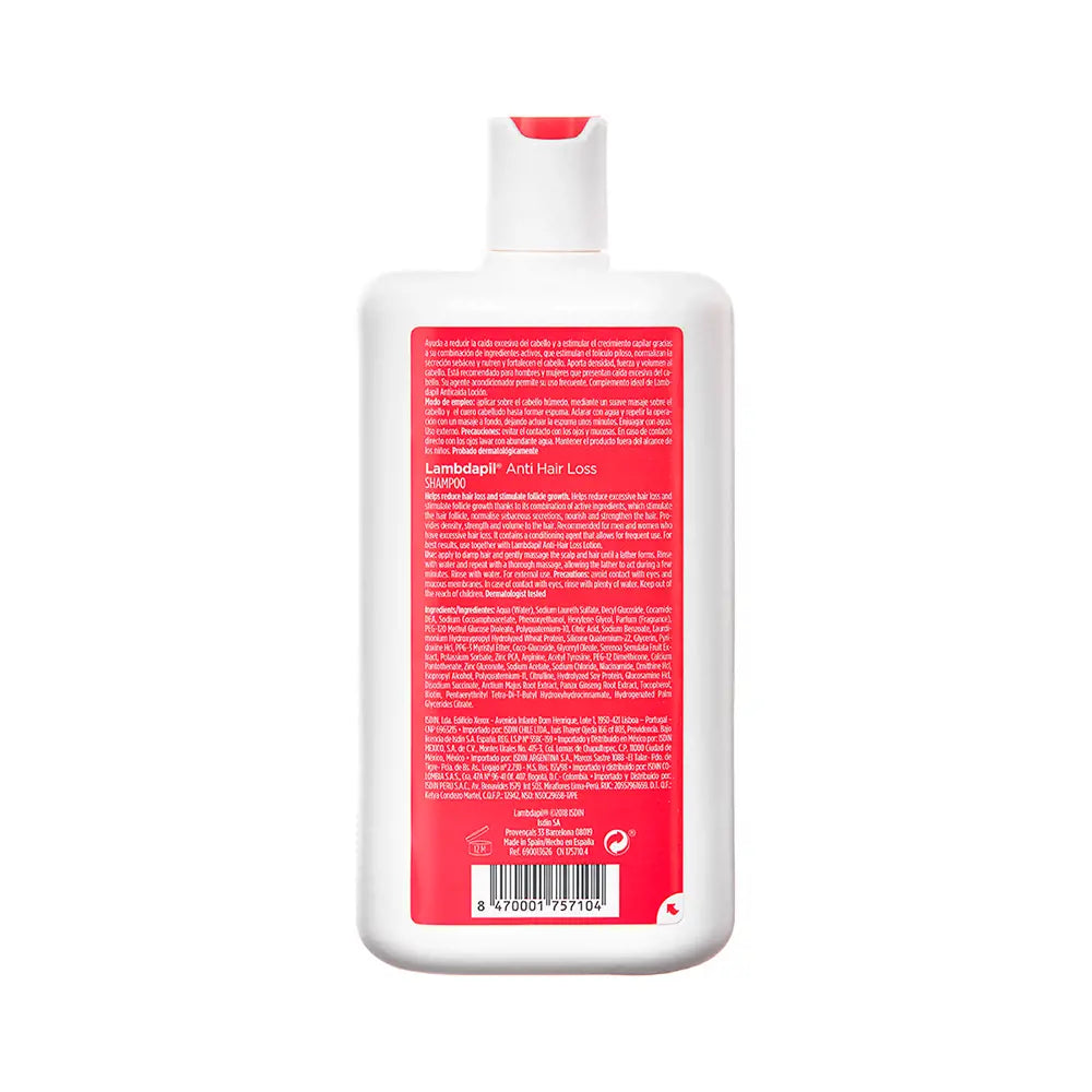 ISDIN-LAMBDAPIL anticaída shampoo 400 ml-DrShampoo - Perfumaria e Cosmética