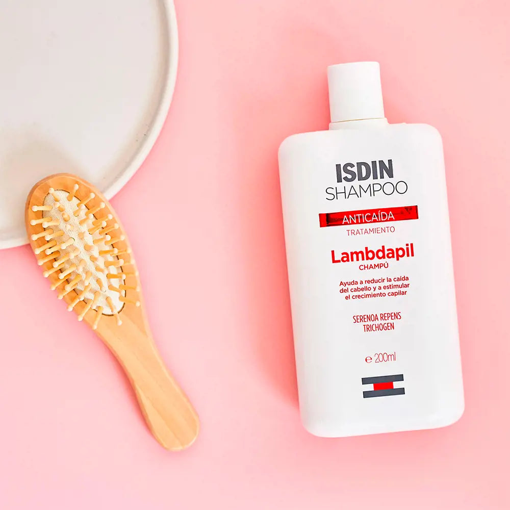 ISDIN-LAMBDAPIL shampoo anticaspa 200 ml.-DrShampoo - Perfumaria e Cosmética