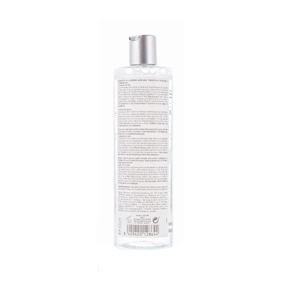ISDIN-MICELLAR SOLUTION água micelar limpeza facial 400 ml-DrShampoo - Perfumaria e Cosmética