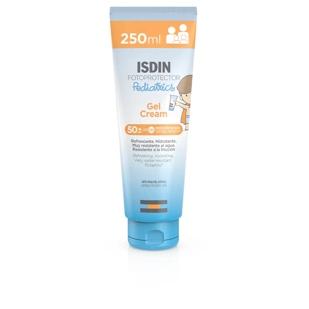 ISDIN-PEDIATRICS PHOTOPROTECTOR gel creme SPF50 250 ml-DrShampoo - Perfumaria e Cosmética