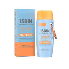 ISDIN-PHOTOPROTECTOR gel de fusão esportiva FPS 50 100 ml.-DrShampoo - Perfumaria e Cosmética