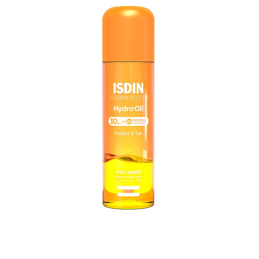ISDIN-PHOTOPROTECTOR hidro óleo protege e bronzeia SPF30 200 ml-DrShampoo - Perfumaria e Cosmética