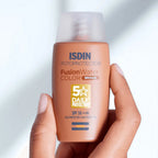 ISDIN-PHOTOPROTETOR fusion water color SPF50 bronze 50 ml-DrShampoo - Perfumaria e Cosmética