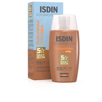 ISDIN-PHOTOPROTETOR fusion water color SPF50 bronze 50 ml-DrShampoo - Perfumaria e Cosmética Main image