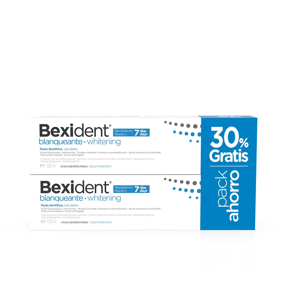 ISDIN-Pasta de Dente BEXIDENT BRANQUEAMENTO duo 2 x 125 ml-DrShampoo - Perfumaria e Cosmética